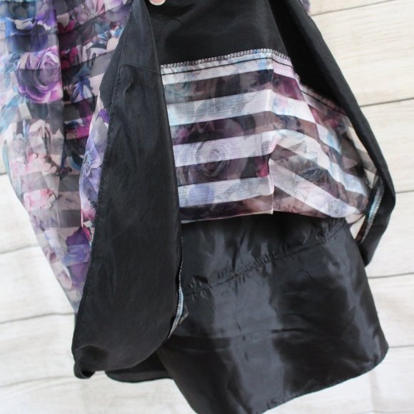 NWT Dress Barn Retro Satin and Spandex Party Dress - Picture 7 of 10